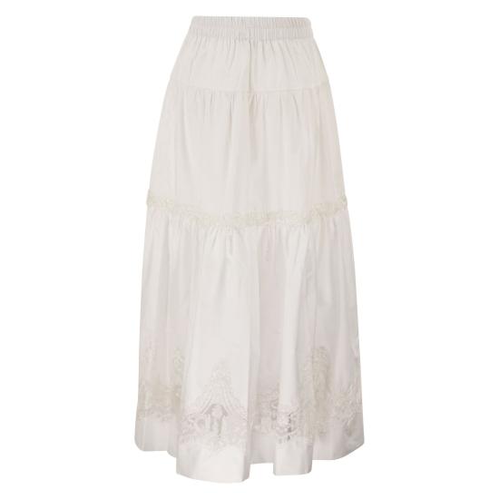 26SS 마우리치오 미코노스 롱 스커트 W04060581 WHITE - MAURIZIO MYKONOS