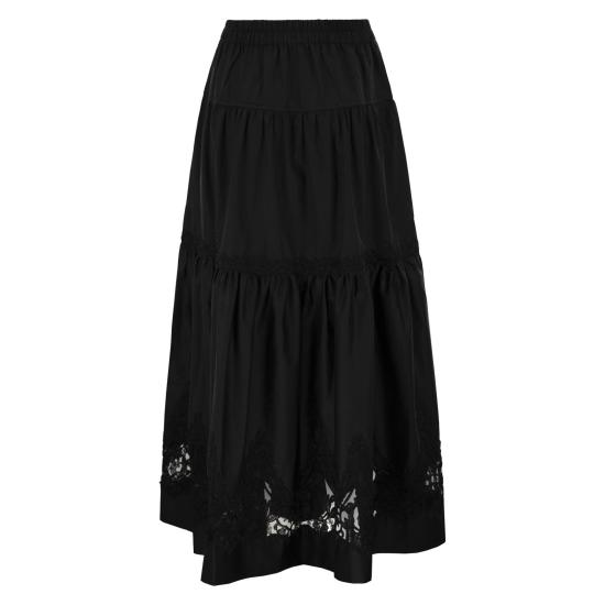 26SS 마우리치오 미코노스 롱 스커트 W04060581 BLACK - MAURIZIO MYKONOS