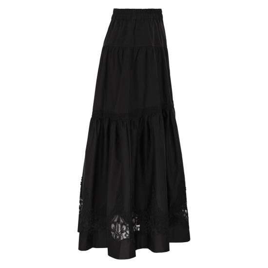 26SS 마우리치오 미코노스 롱 스커트 W04060581 BLACK - MAURIZIO MYKONOS