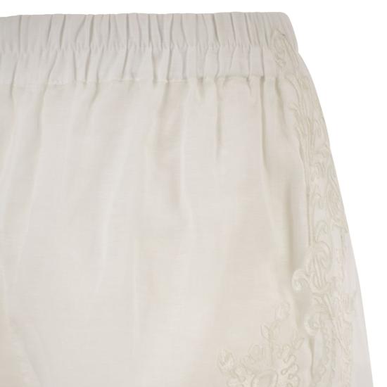 26SS 마우리치오 미코노스 숏팬츠 W01320781 WHITE - MAURIZIO MYKONOS