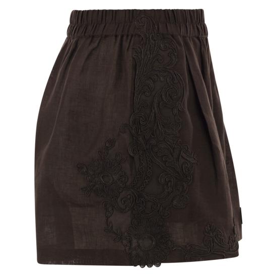 26SS 마우리치오 미코노스 숏팬츠 W01320781 DARK BROWN - MAURIZIO MYKONOS