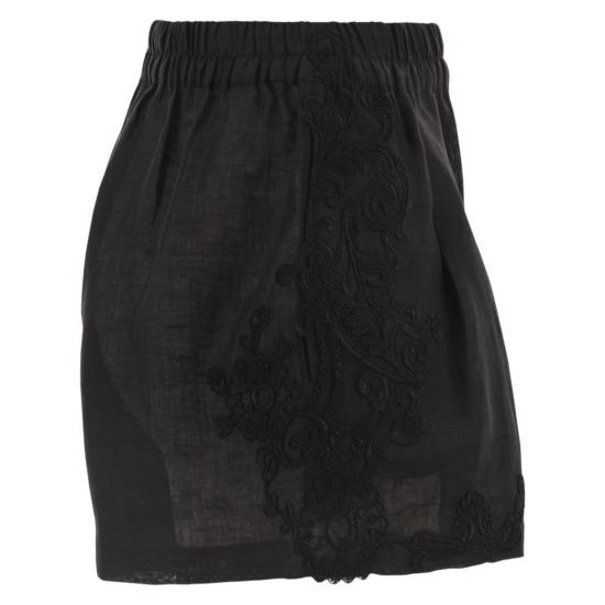 26SS 마우리치오 미코노스 숏팬츠 W01320781 BLACK - MAURIZIO MYKONOS