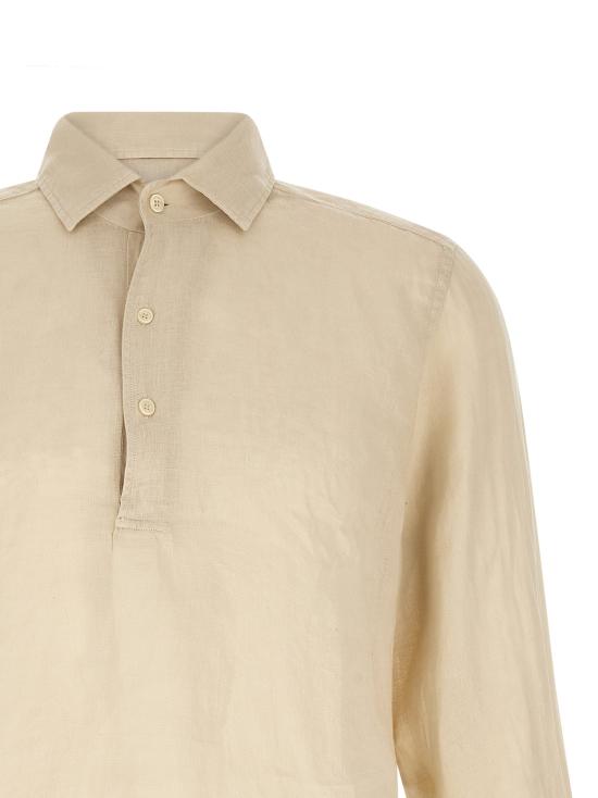 26SS 세인트바쓰 폴로 티셔츠 RAPHAELPOLOLONGLINEN10HGRAIN - MC2 SAINT BARTH