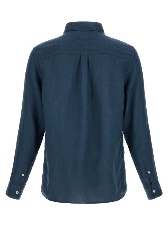 26SS 세인트바쓰 폴로 티셔츠 RAPHAELPOLOLONGLINEN61BLUENAVY - MC2 SAINT BARTH