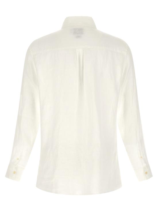 26SS 세인트바쓰 폴로 티셔츠 RAPHAELPOLOLONGLINEN01WHITE - MC2 SAINT BARTH