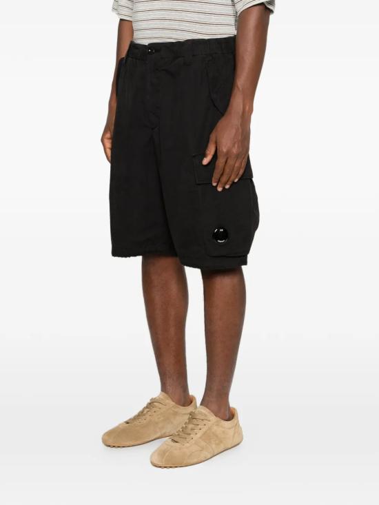 26SS 씨피 컴퍼니 숏팬츠 20CMBE247A006272G 999 Black - C.P. COMPANY