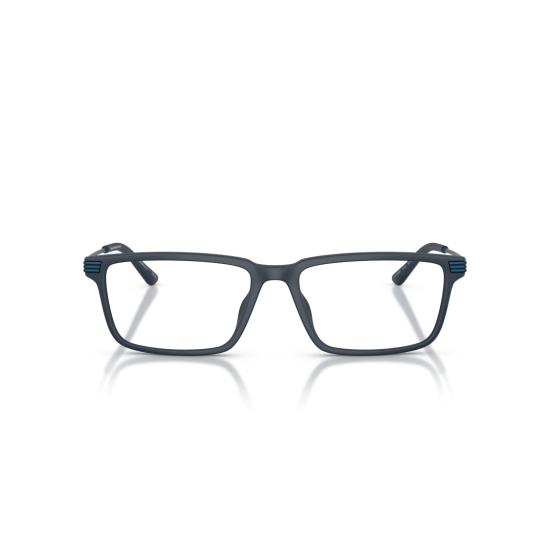 26SS 엠포리오 아르마니 안경 0Ea3268u 직사각형 검정색 무광 안경 - EMPORIO ARMANI