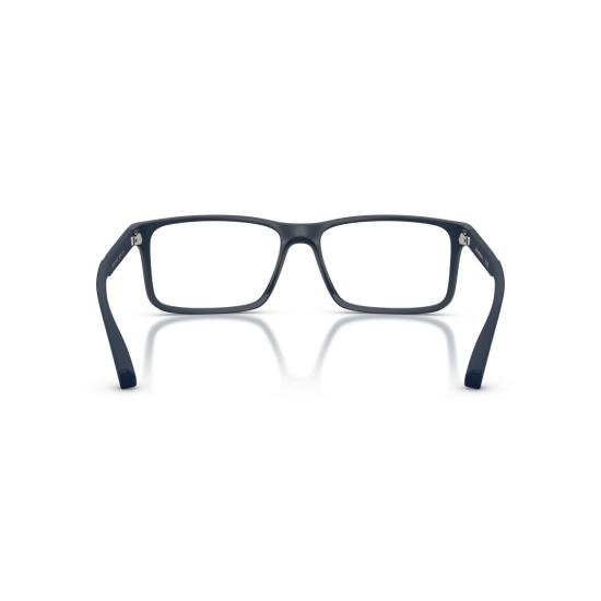 26SS 엠포리오 아르마니 안경 0Ea3038 직사각형 무광 마감 안경테 (테이퍼형 다리) - EMPORIO ARMANI