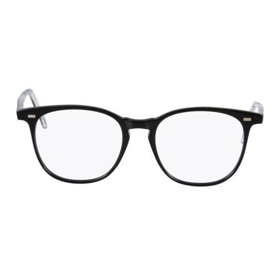  카돌 안경 심플한 둥근 직사각형 프레임에 금속 장식이 더해진 안경