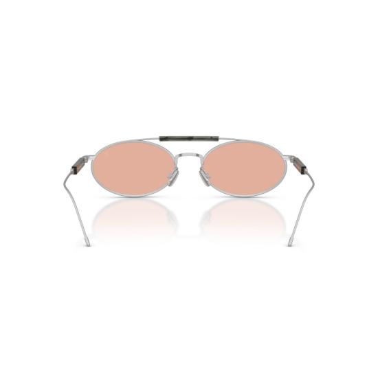  브루넬로 쿠치넬리 선글라스 0BC2013ST 타원형 티타늄 프레임  (핑크색 렌즈) - BRUNELLO CUCINELLI