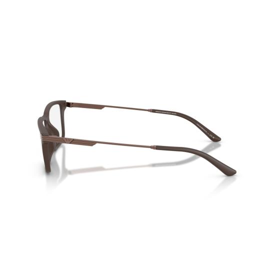 26SS 엠포리오 아르마니 안경 0Ea3268u 무광 마감 직사각형 안경테 (슬림한 다리) - EMPORIO ARMANI