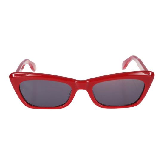  카돌 선글라스 팝스타 앵귤러 캣아이 , 선명한 레드 색상