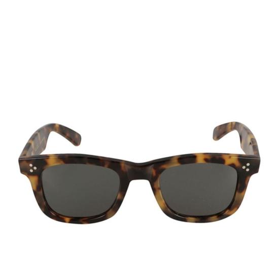  카돌 선글라스 솔레미오 클래식 직사각형 호피무늬  (메탈릭 액센트 포함)