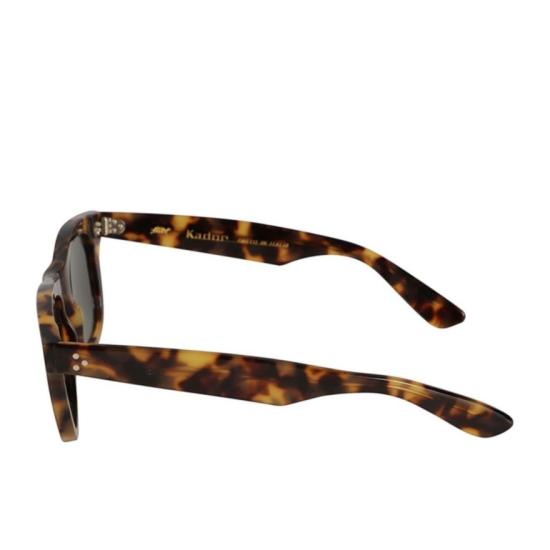  카돌 선글라스 솔레미오 클래식 직사각형 호피무늬  (메탈릭 액센트 포함) - KADOR