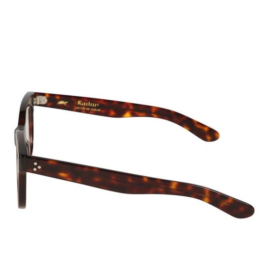  카돌 선글라스 헤리티지 호피무늬 직사각형 프레임 안경 (금속 장식 포함) - KADOR