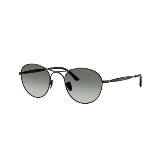  조르지오 아르마니 선글라스 0Ar6177 더블 브릿지 디자인의 원형 그라데이션 렌즈 - GIORGIO ARMANI