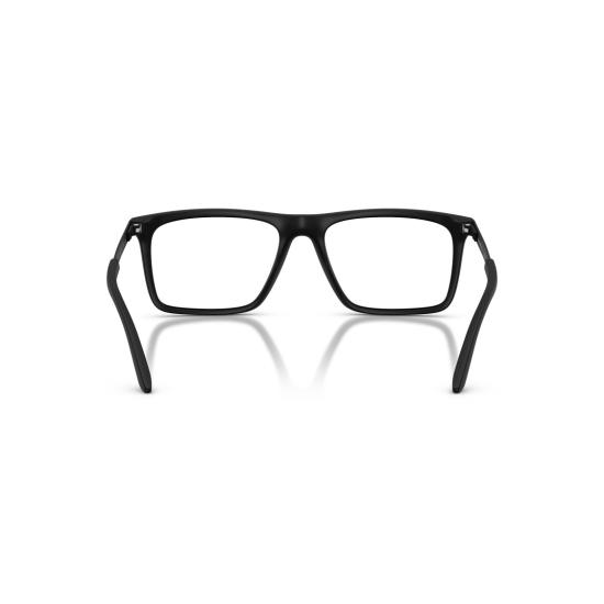 26SS 엠포리오 아르마니 안경 0Ea3253 무광 블랙 직사각형 프레임 안경 - EMPORIO ARMANI