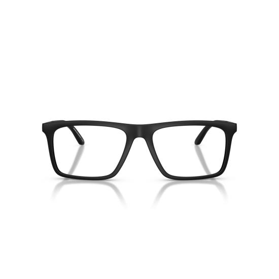 26SS 엠포리오 아르마니 안경 0Ea3253 무광 블랙 직사각형 프레임 안경