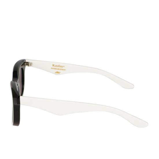  카돌 선글라스 조야 볼드 직사각형  (화이트 템플) - KADOR