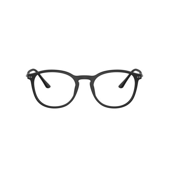  조르지오 아르마니 안경 0Ar7125 원형 블랙 아세테이트 프레임  (키홀 브릿지 포함)