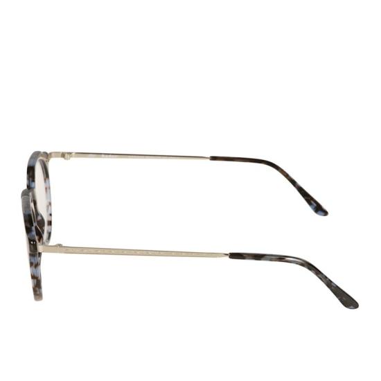  카돌 선글라스 Rayan 원형 호피무늬 안경테, 은은한 파란색 포인트 - KADOR