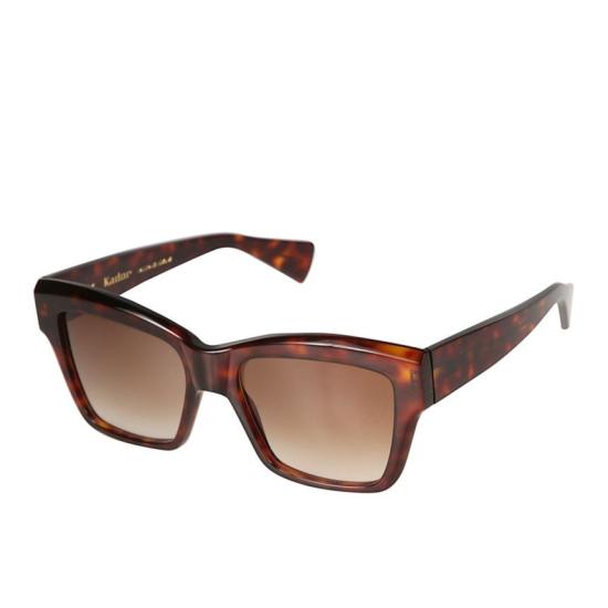  카돌 선글라스 참 오버사이즈 호피무늬  (그라데이션 렌즈 포함) - KADOR