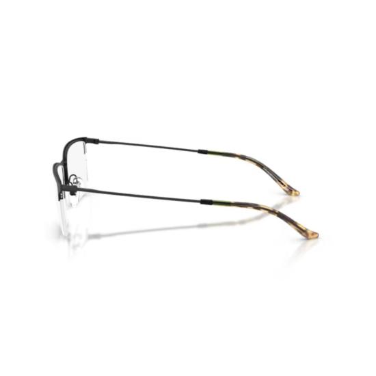 26SS 엠포리오 아르마니 안경 0Ea1171 직사각형 반무테 안경 (호피 무늬 팁) - EMPORIO ARMANI