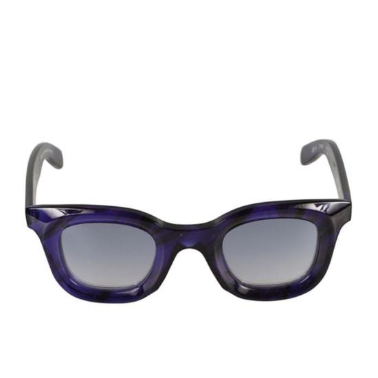  카돌 선글라스 조이 마블드 딥 퍼플 스퀘어 프레임