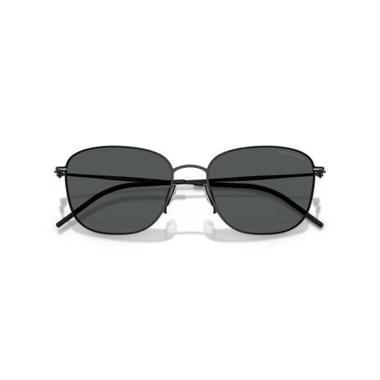  조르지오 아르마니 선글라스 0Ar6168 직사각형 금속 프레임  (조절 가능한 코받침 포함) - GIORGIO ARMANI