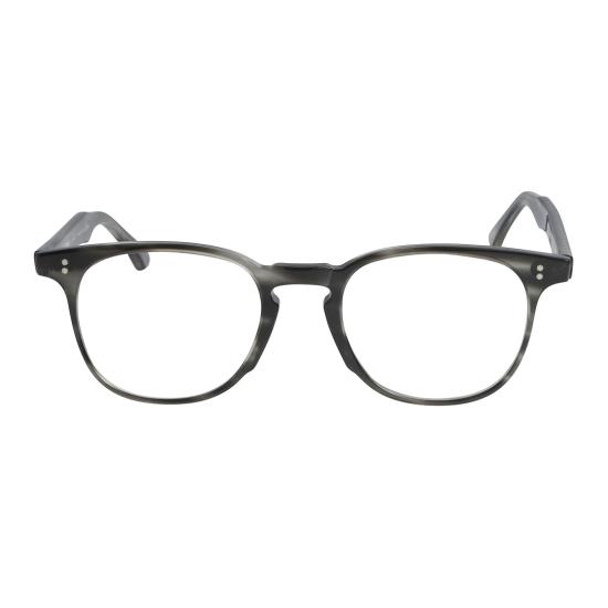  카돌 안경 단테 마블드 그레이 라운드 스퀘어 안경 (키홀 브릿지)