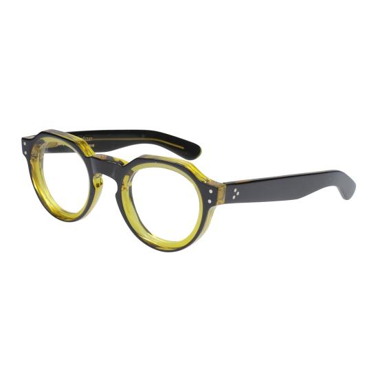  카돌 안경 스파이크 투톤 원형 프레임  (메탈릭 리벳 장식) - KADOR