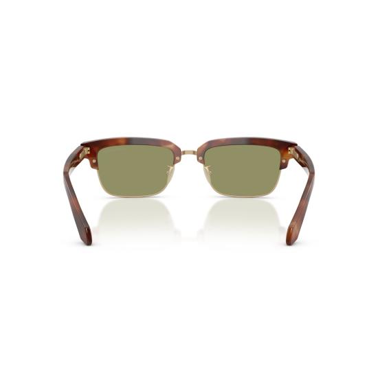  조르지오 아르마니 선글라스 0Ar8243 호피무늬 아세테이트  (골드톤 프레임) - GIORGIO ARMANI