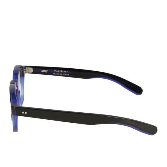  카돌 선글라스 잭 기하학 프레임 안경, 반투명 파란색 프레임 - KADOR