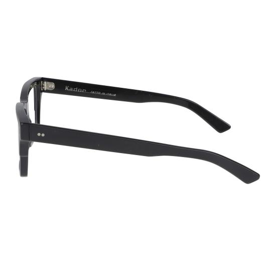  카돌 안경 커크 직사각형 프레임  (유광 블랙 마감) - KADOR
