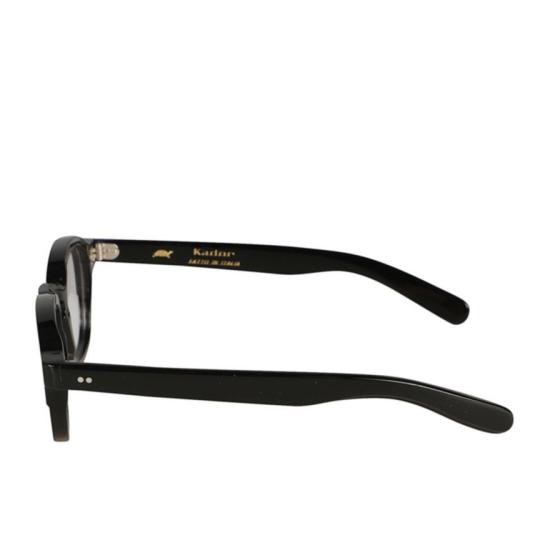  카돌 선글라스 잭 볼드 두꺼운 블랙 프레임  (실버 액센트 포함) - KADOR