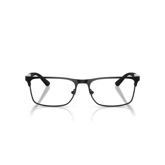 26SS 엠포리오 아르마니 안경 0Ea1183 직사각형 무광 블랙 안경테 (올리브 그린 포인트) - EMPORIO ARMANI