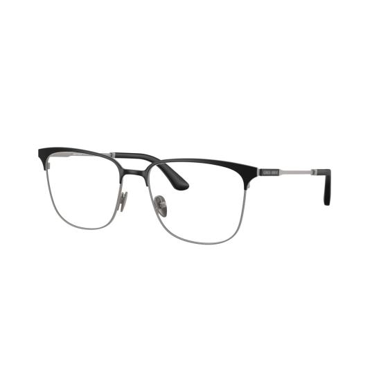  조르지오 아르마니 안경 0Ar5163 반무테 금속테 안경 (조절 가능한 코받침 포함) - GIORGIO ARMANI