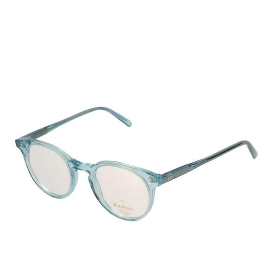  카돌 선글라스 Chyli/N 반투명 연한 파란색 원형 안경테 (메탈릭 장식 포함) - KADOR