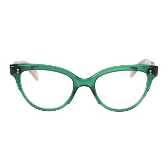  카돌 안경 모냐 캣아이 프레임 안경 (반투명 녹색 프레임)