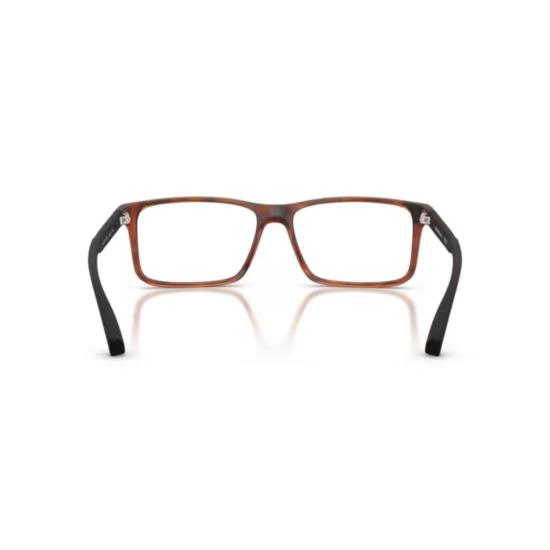 26SS 엠포리오 아르마니 안경 0Ea3038 직사각형 호피무늬 안경테 (세련된 다리 디자인) - EMPORIO ARMANI
