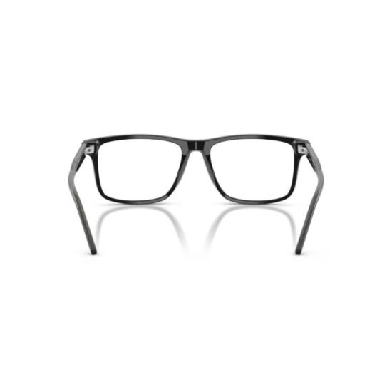 26SS 엠포리오 아르마니 안경 0Ea3257 직사각형 검정색 아세테이트 안경테 (광택 마감) - EMPORIO ARMANI