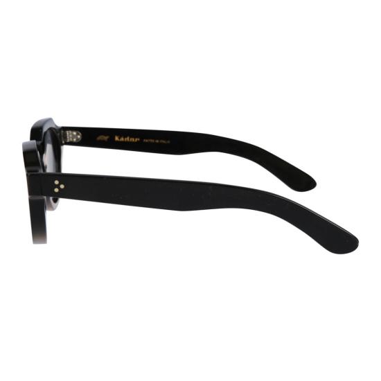  카돌 선글라스 스파이크 글로시 블랙 라운드 프레임  (그라데이션 렌즈 포함) - KADOR