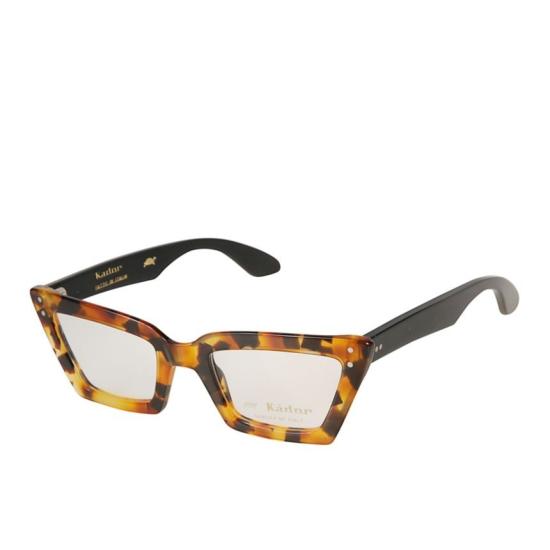  카돌 선글라스 알렉사 볼드 호피 무늬 기하학적 프레임 안경 - KADOR