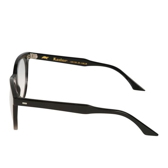  카돌 선글라스 신다 클래식 원형 프레임 안경 (유광 블랙 마감) - KADOR