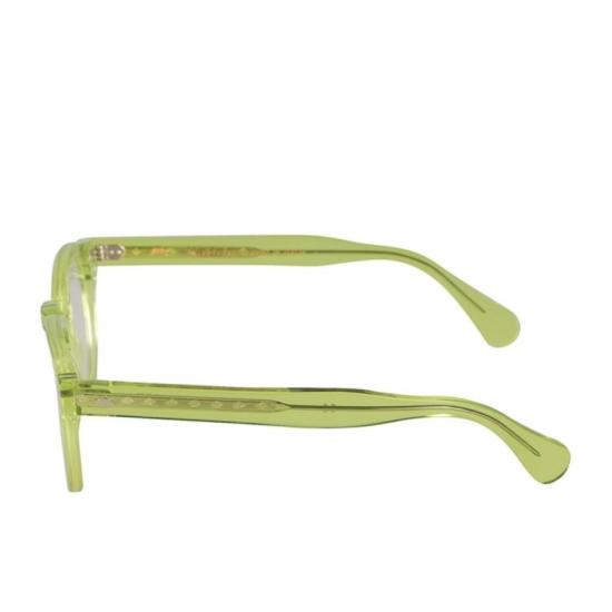  카돌 선글라스 우디 칼 49 반투명 연녹색 둥근 사각형 안경 - KADOR