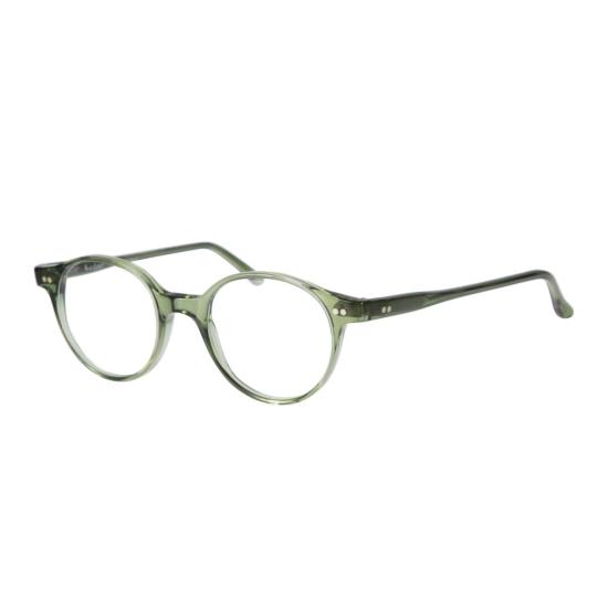  카돌 안경 판토 반투명 올리브 그린 원형 프레임 안경 - KADOR