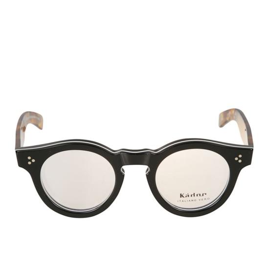  카돌 선글라스 몬도 볼드 라운드 프레임 안경 (호피무늬 템플)