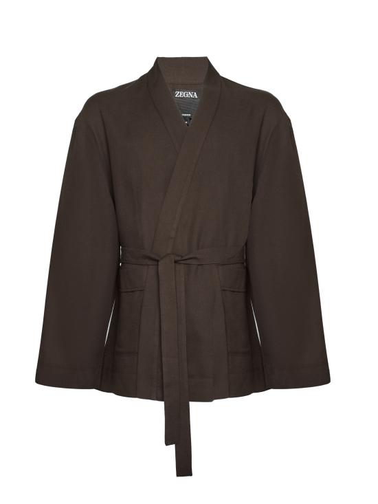 26SS 에르메네질도제냐 라운지 웨어 N6H602000 202 Brown