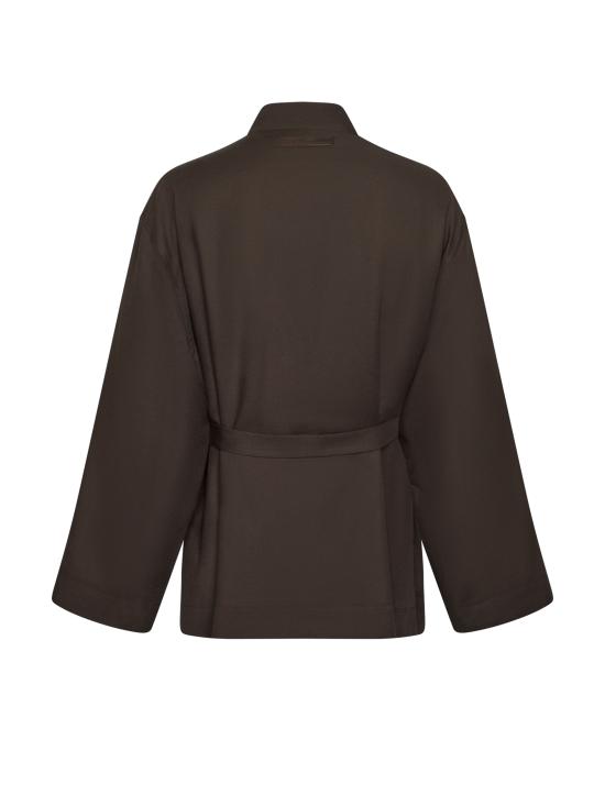 26SS 에르메네질도제냐 라운지 웨어 N6H602000 202 Brown - ERMENEGILDO ZEGNA