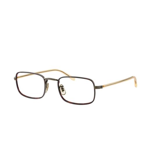 26SS 올리버피플스 안경 0Ov1366t 직사각형 티타늄  (골드톤 템플) - OLIVER PEOPLES